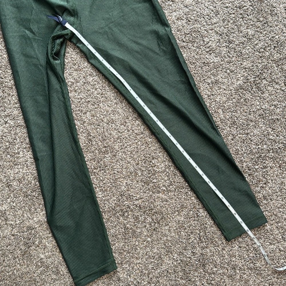 Aerie Offline Large Green High-Waisted Leggings - Picture 4 of 5